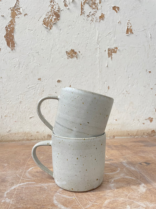 The Daily Mug - Speckled White