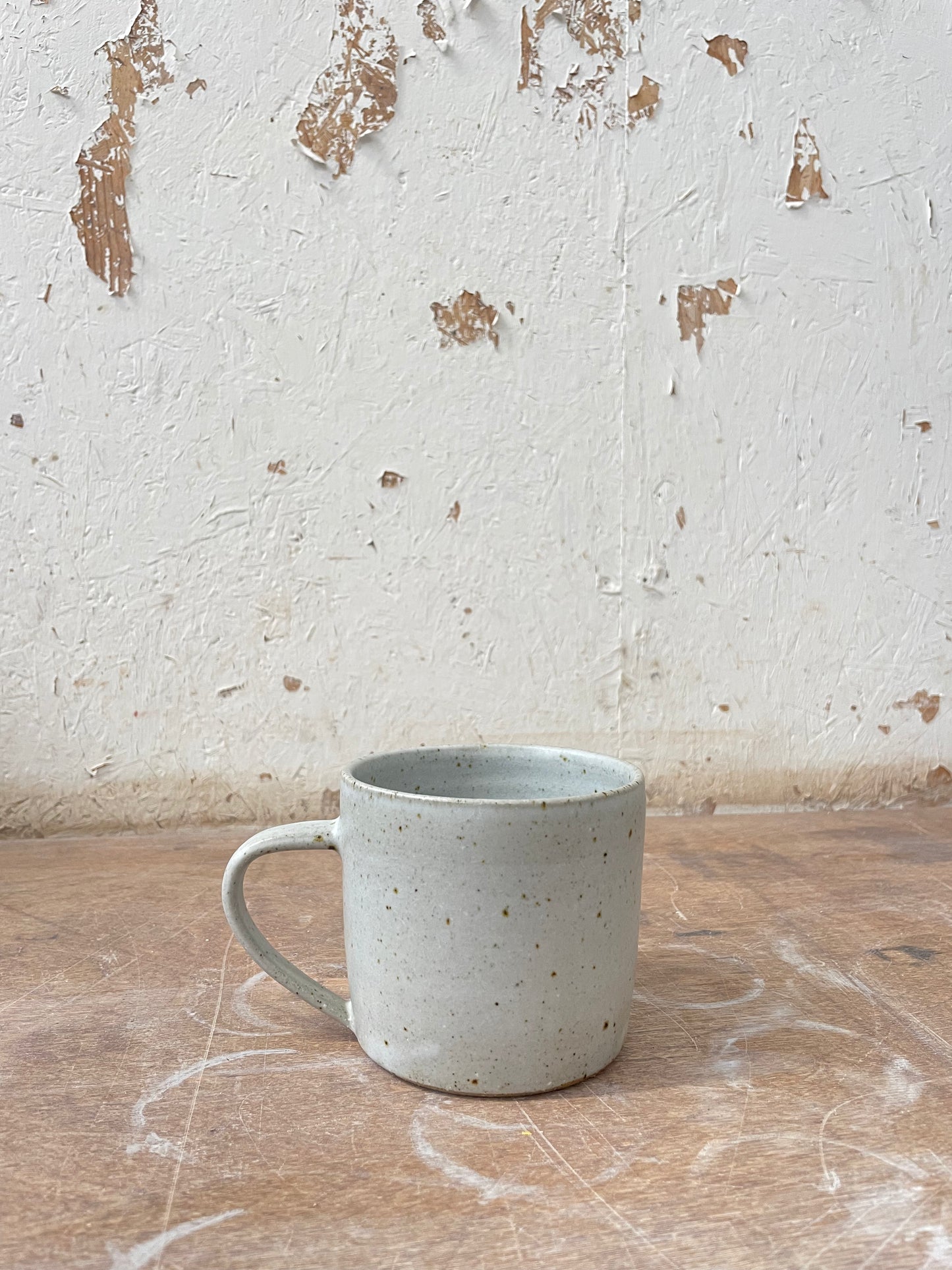 The Daily Mug - Speckled White