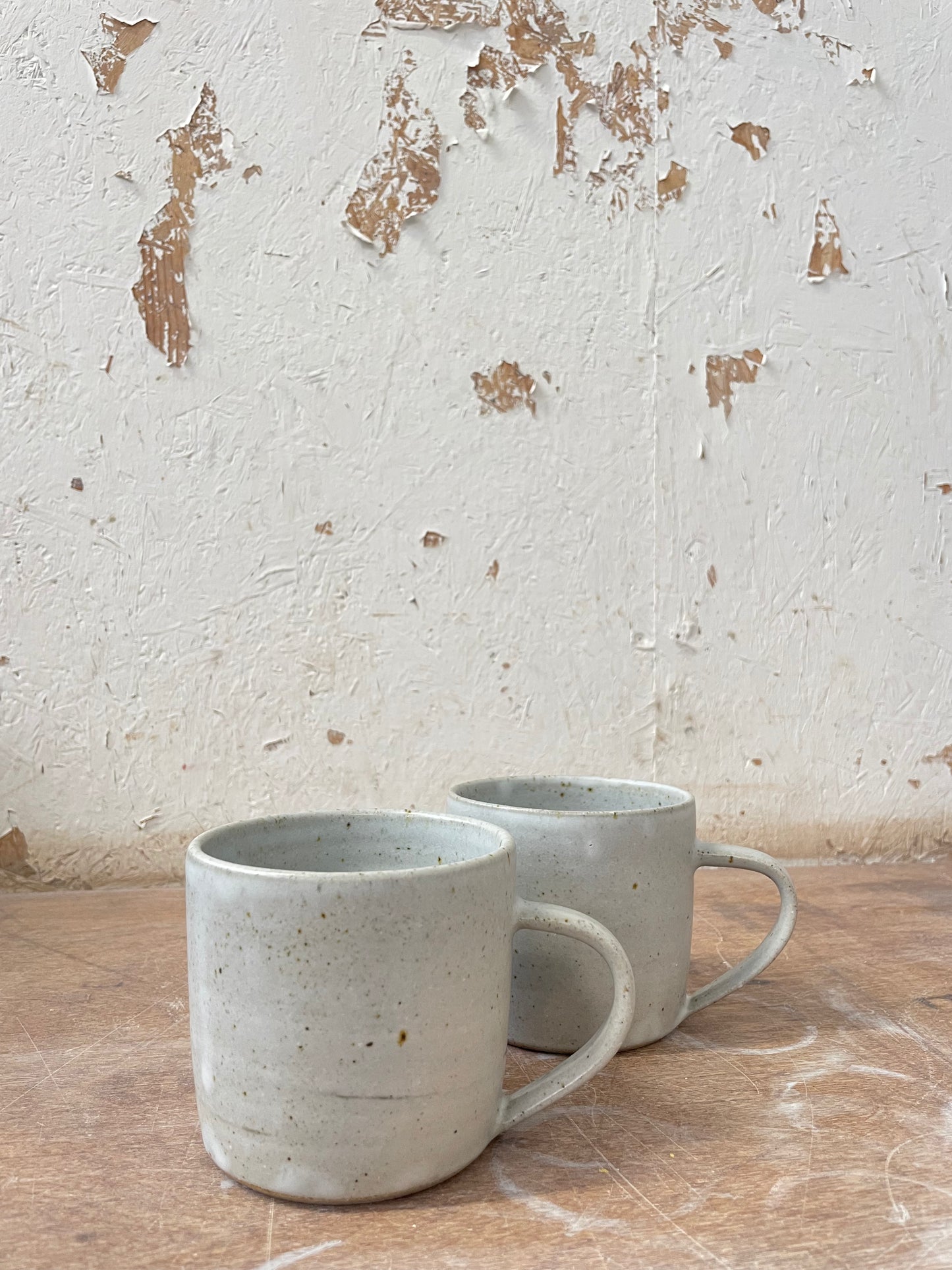 The Daily Mug - Speckled White